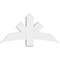 Ekena Millwork Davenport Architectural Grade PVC Gable Bracket, 48"W x 24"H x 4"D x 6"F, 12/12 Pitch GBP048X24X0406DAV00 - alternate 3